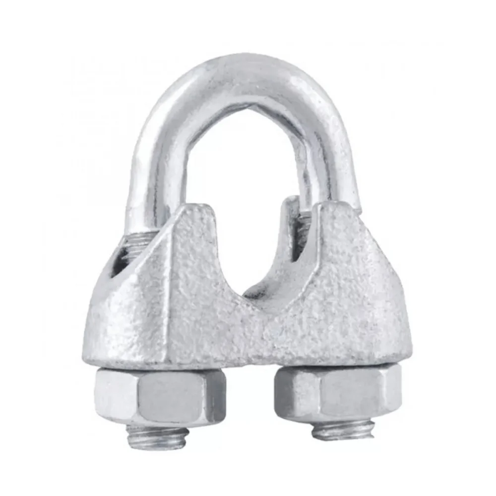 CLIPS PARA CABO DE AÇO ( 6.4 MM - 1/4") - SÃO RAPHAEL