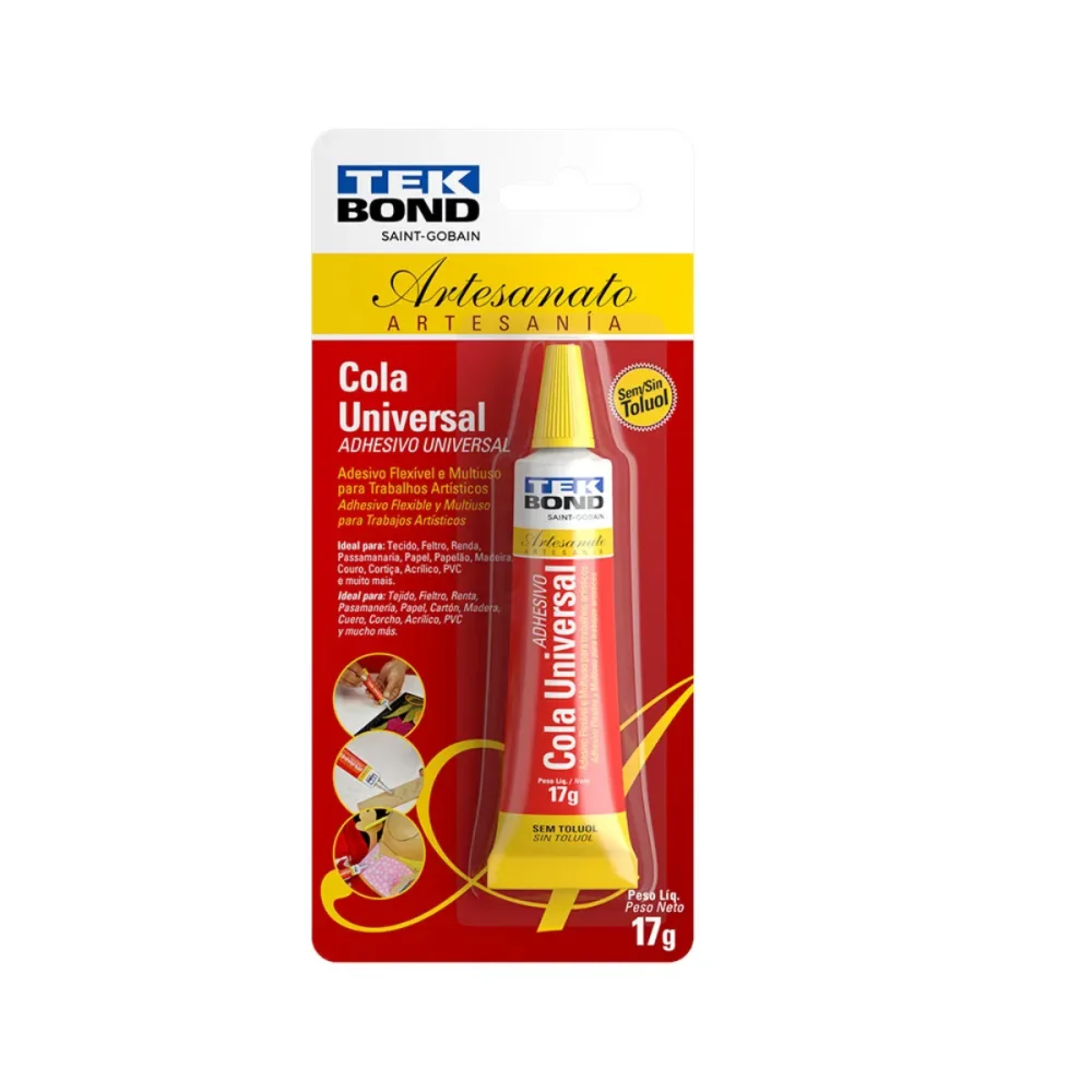 COLA UNIVERSAL PARA ARTESANATO 17G - TEK BOND