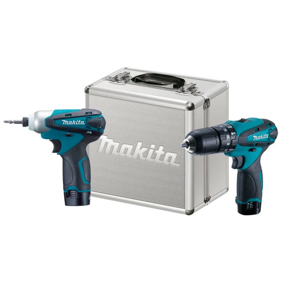 COMBO DE PARAFUSADEIRAS A BATERIA 12V DK1493 - MAKITA