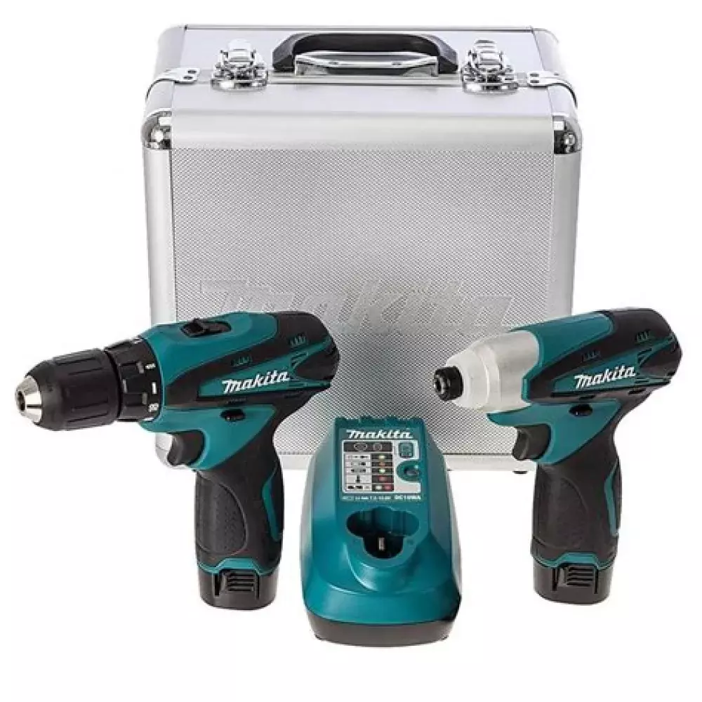 COMBO PARAFUSADEIRA E FURADEIRA LCT204 12V MAKITA