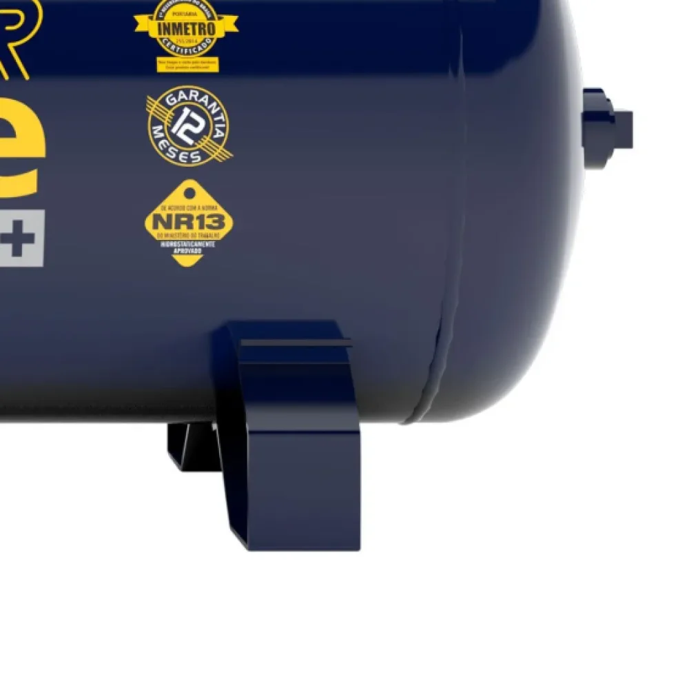 COMPRESSOR DE AR 20 PÉS 200L 175 PSI TRIFÁSICO 220/380V PRESSURE