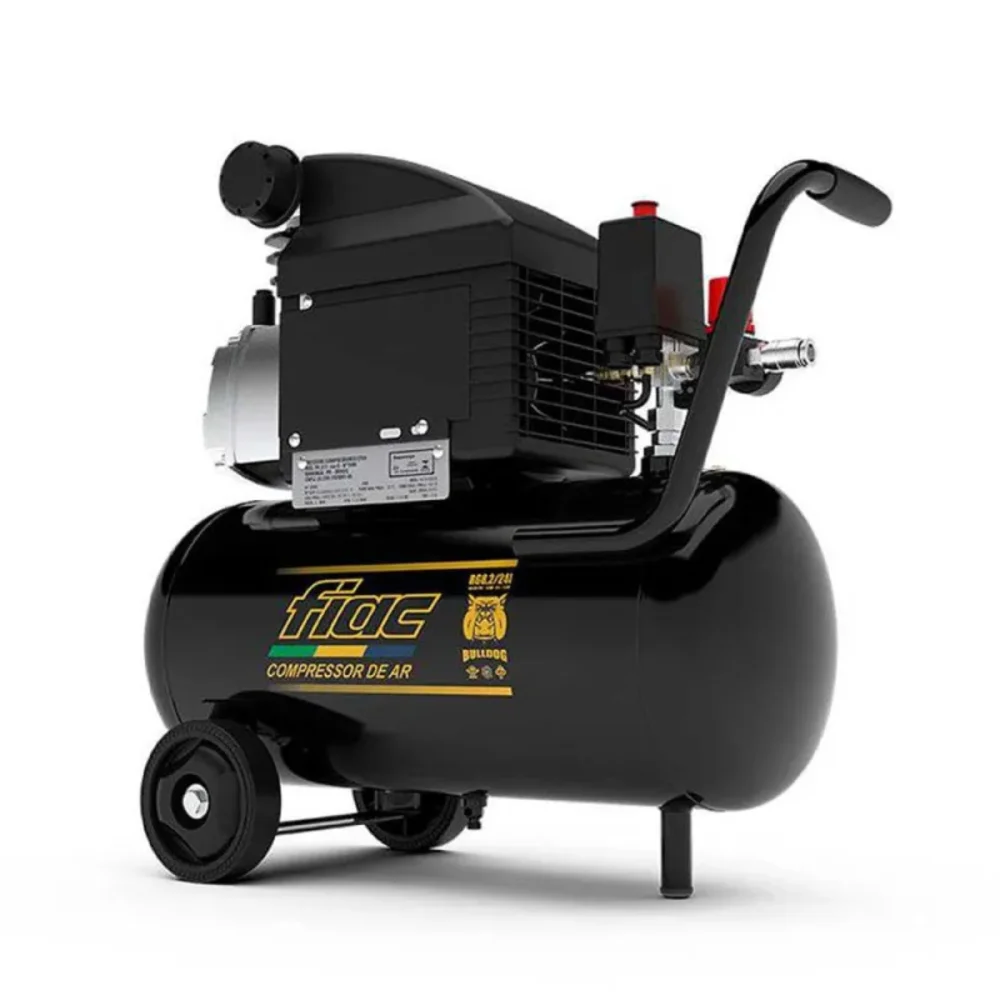 COMPRESSOR DE AR 8 PCM 24 LITROS 127V FIAC - PRESSURE