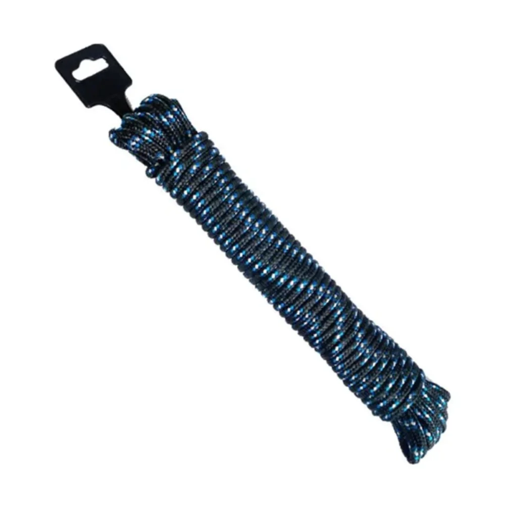 CORDA TRANÇADA COLORIDA 08 MM X 15 M, 545 KGF, VÁRIAS CORES - ARTEPLAS