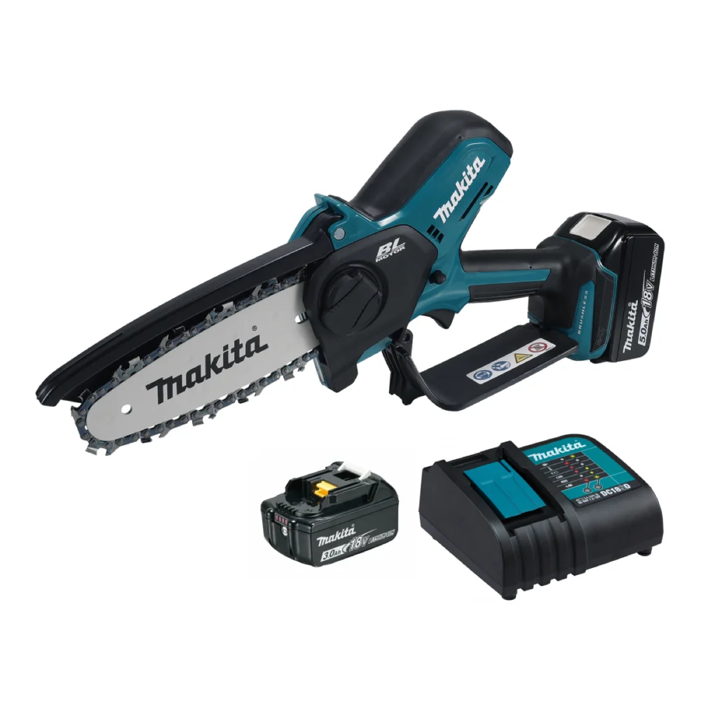 CORTADOR DE GALHO 150 MM A BATERIA 18V BRUSHLESS COM BATERIA E CARREGADOR DUC150SF01 - MAKITA