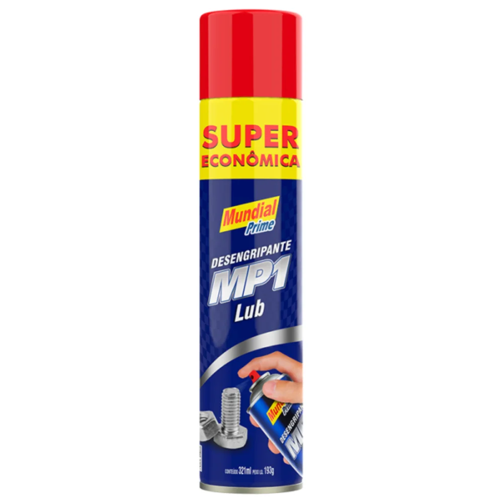 DESENGRIPANTE ANTICORROSIVO MP1, SPRAY, 321 ML - MUNDIAL PRIME