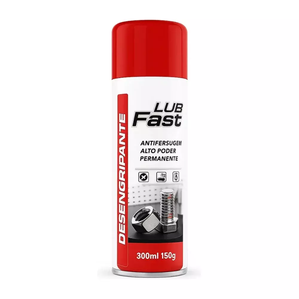 DESENGRIPANTE LUB FAST ANTICORROSIVO SPRAY 300 ML - MUNDIAL PRIME