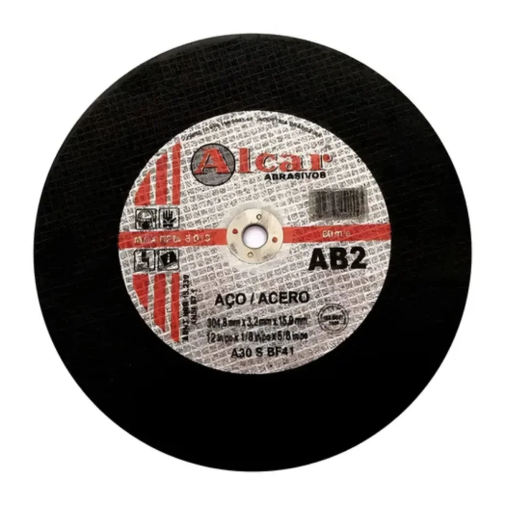 DISCO DE CORTE 12" X 1/8" X 5/8" AB2 DC0RN0016 - ALCAR