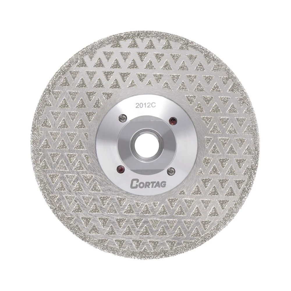 DISCO DE CORTE DIAMANTADO, CORTE/ DESBASTE, 115MM X M14 - CORTAG