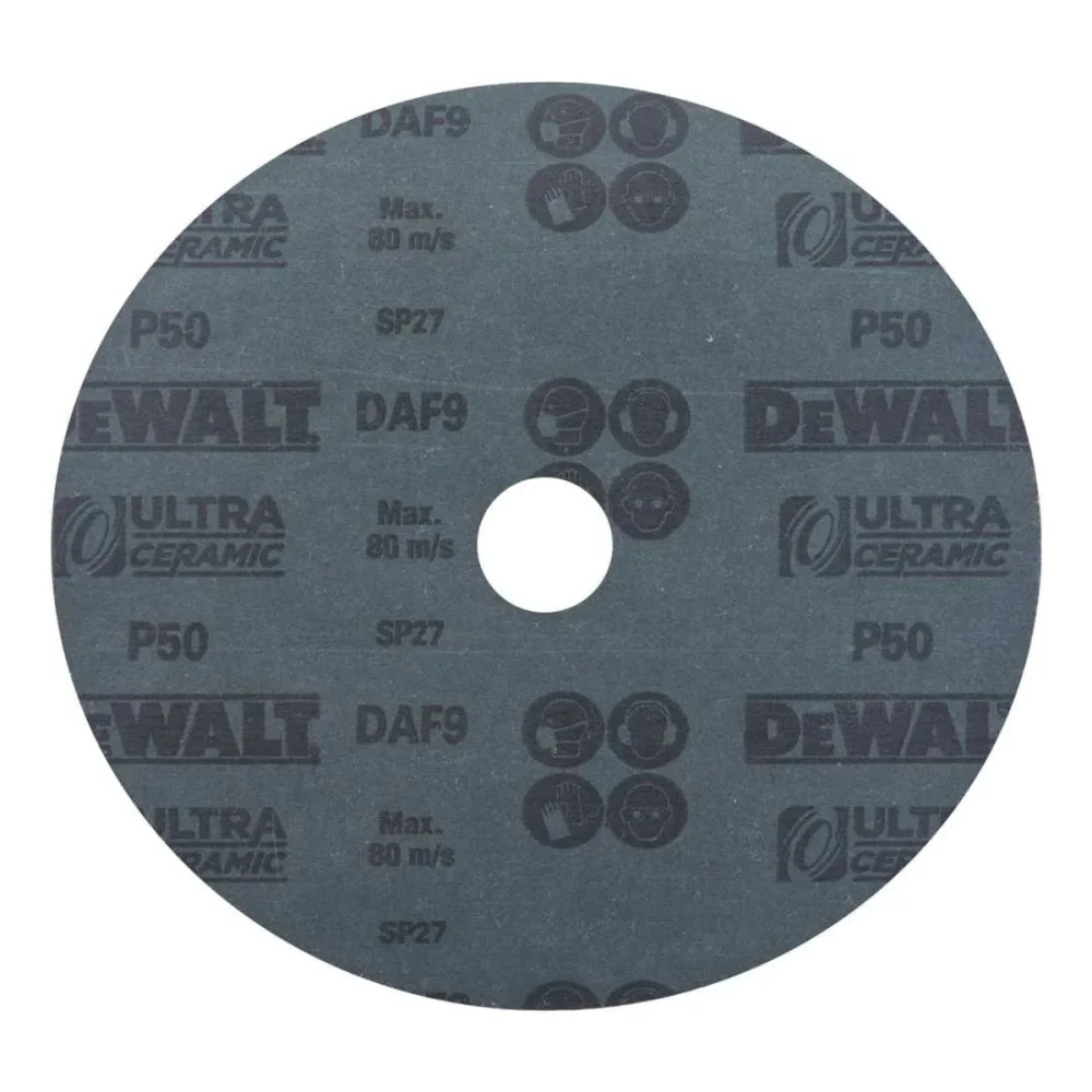 DISCO DE LIXA FIBRA CERÂMICO 7" X 7/8" DAF90050D7 - DEWALT