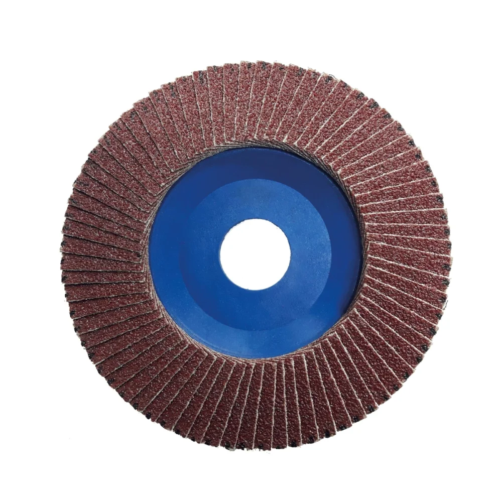 DISCO DE LIXA FLAP 4.1/2" (115 MM), ÓXIDO DE ALUMÍNIO, GRÃO 60 - CORTAG