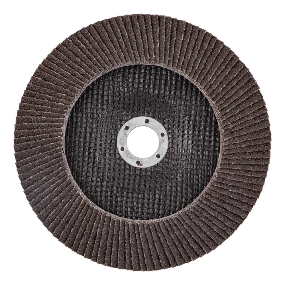 DISCO DE LIXA FLAP DISC RETO 7"  (180 MM) GRAO 60 COSTADO DE FIBRA - NOVE54