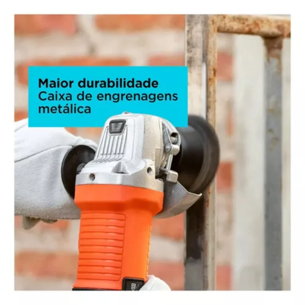 ESMERILHADEIRA 4.1/2" (115 MM) 920 WATTS 220V G720XB2 - BLACK & DECKER