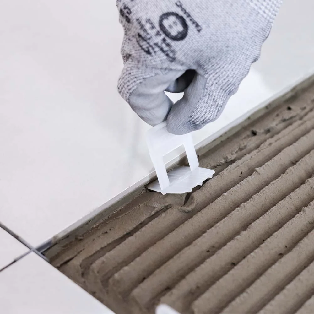 ESPAÇADOR NIVELADOR PARA PISOS E REVESTIMENTOS 1,00 MM C/ 50 PÇS - CORTAG