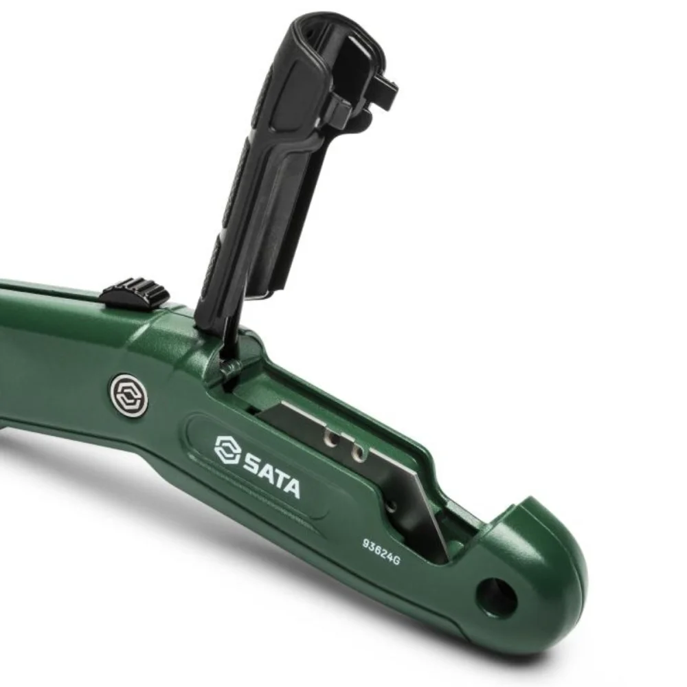 ESTILETE DE SEGURANÇA AUTO RETRÁTIL TRAPEZOIDAL ST93624G - SATA