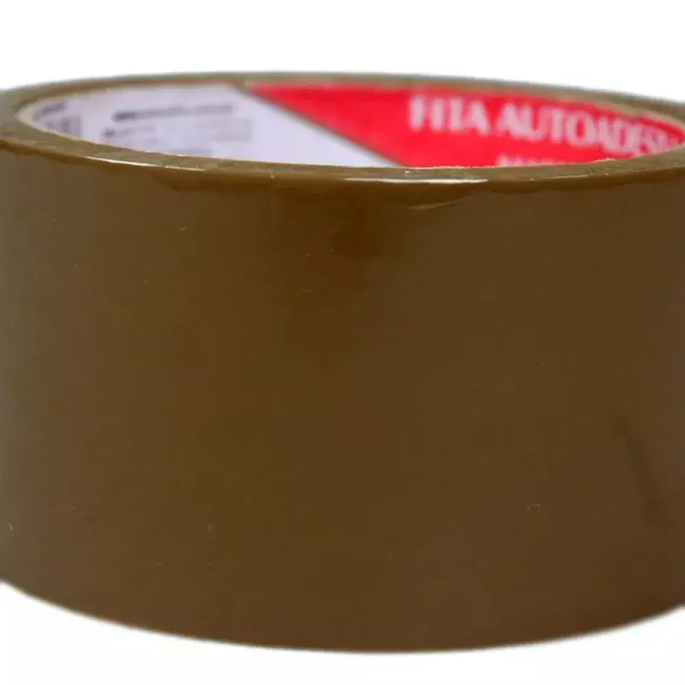 FITA AUTO ADESIVA 48MMX45M MARROM - NOVE54
