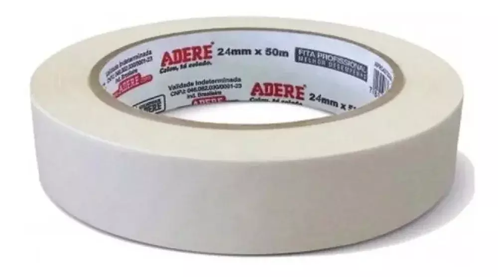 FITA CREPE PARA PINTURA IMOBILIARIA 50 MM X 20 M - ADERE