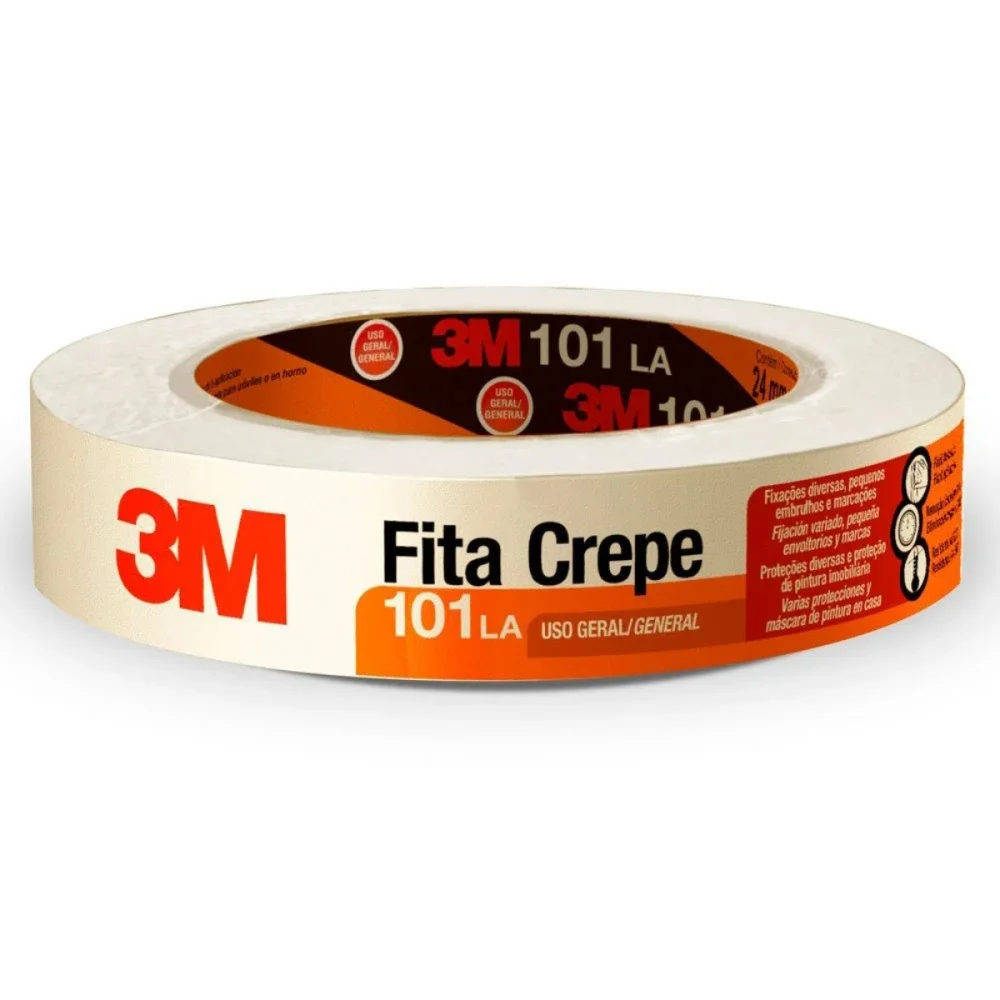 FITA CREPE USO GERAL 24MM X 50M 101LA - HB004415624 - 3M