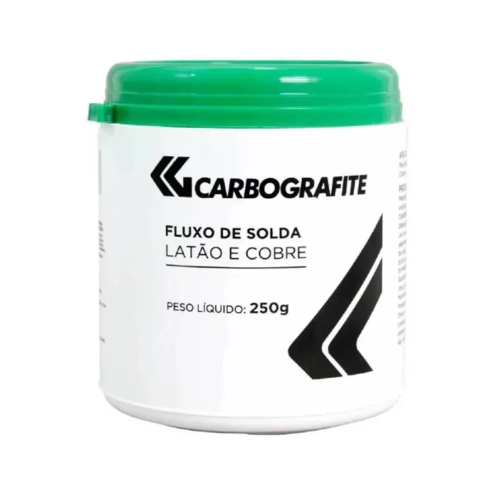 FLUXO PARA SOLDA LATAO E COBRE 250G - CARBOGRAFITE