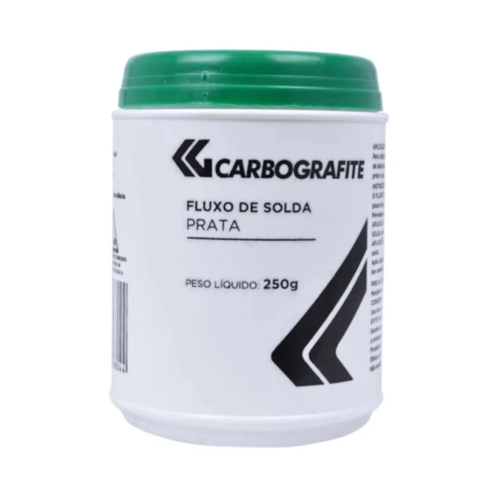 FLUXO PARA SOLDA PRATA 250G - CARBOGRAFITE