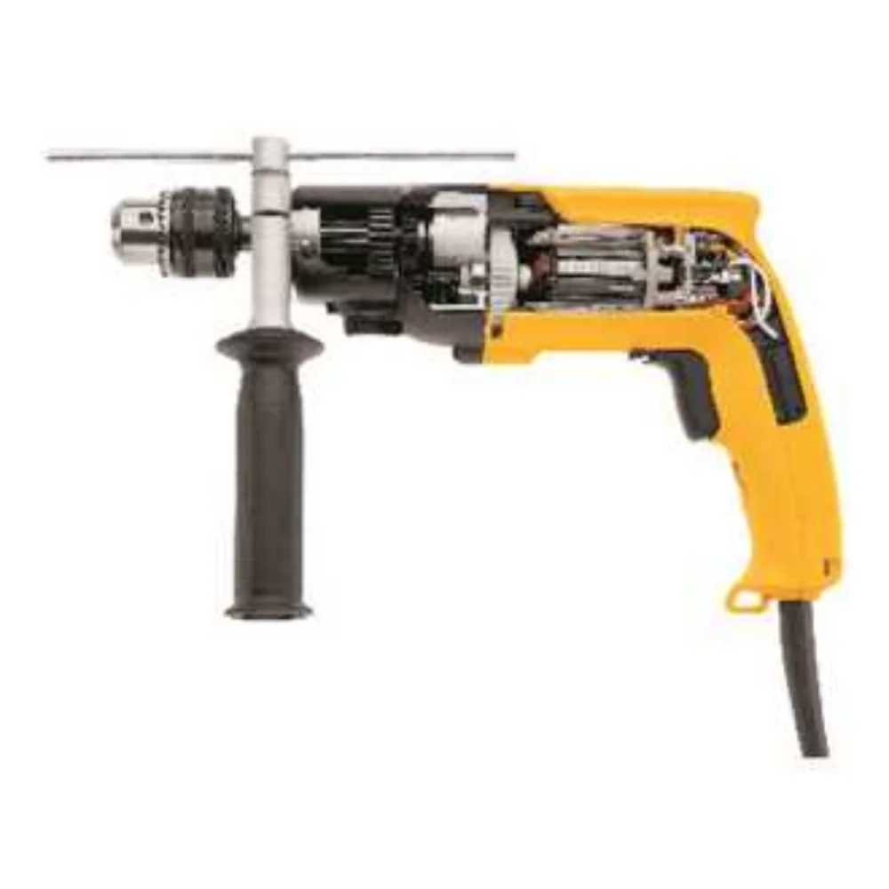 FURADEIRA DE IMPACTO 1/2" COM 2 VELOCIDADES E GATILHO ELETRÔNICO 700W 127V DW505 - DEWALT