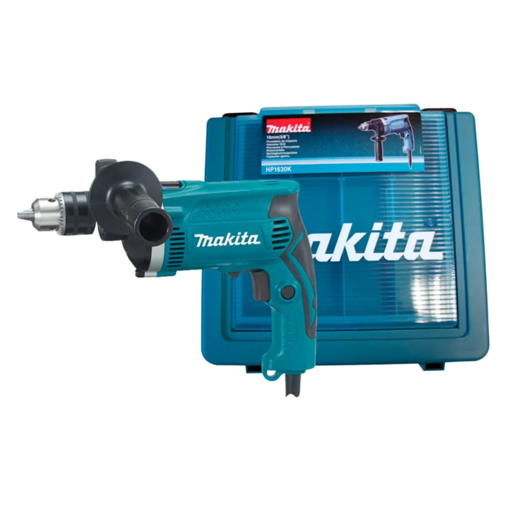 FURADEIRA DE IMPACTO 5/8" (16 MM) 710 WATTS 220V COM MALETA HP1630K - MAKITA