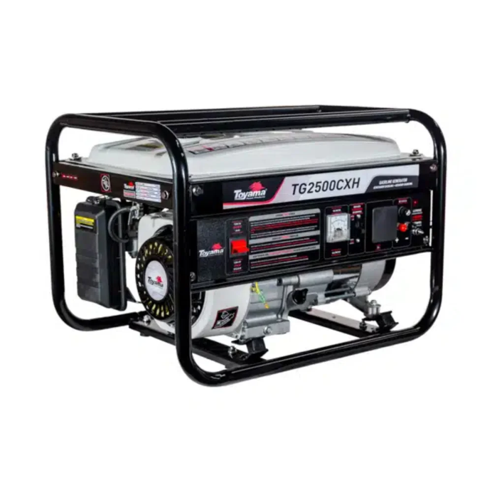 GERADOR PORTATIL A GASOLINA MONOFASICO 127V 2200W (TG2500CXH) - TOYAMA