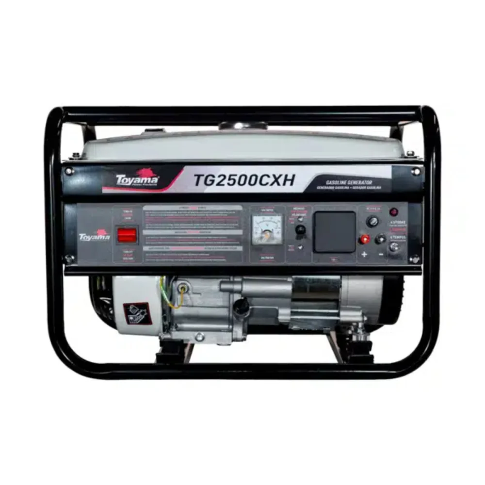 GERADOR PORTATIL A GASOLINA MONOFASICO 127V 2200W (TG2500CXH) - TOYAMA