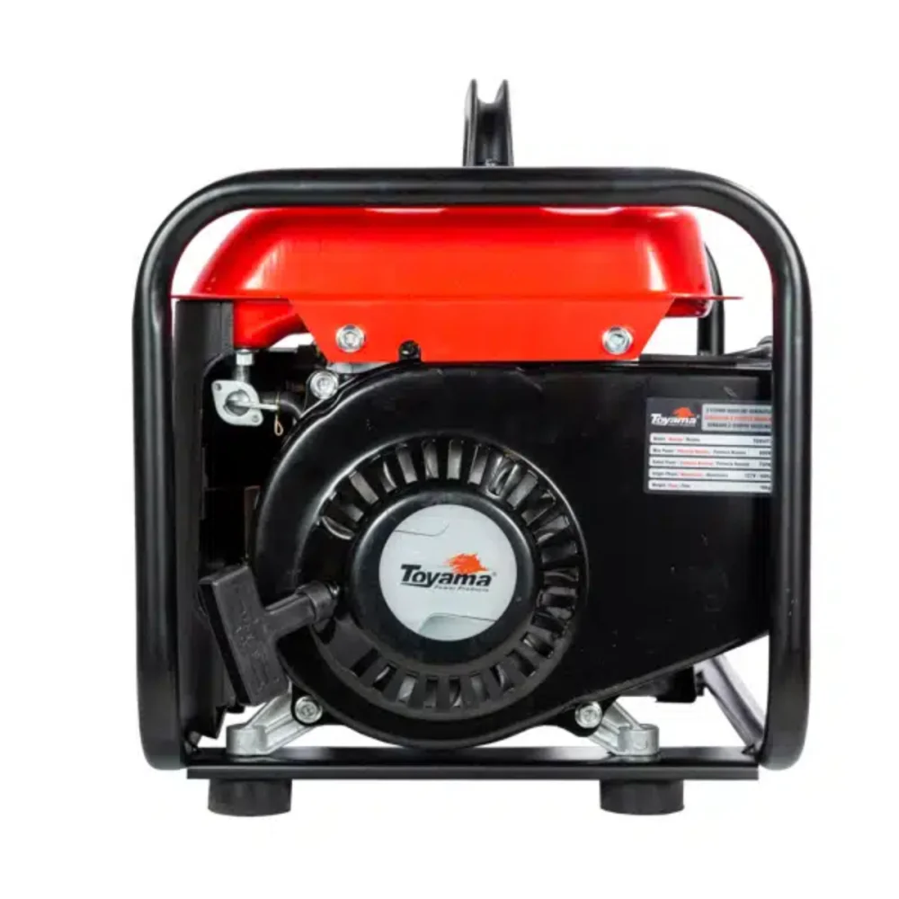 GERADOR PORTATIL A GASOLINA MONOFASICO 2 TEMPOS 127V 900W (TG950TX) - TOYAMA