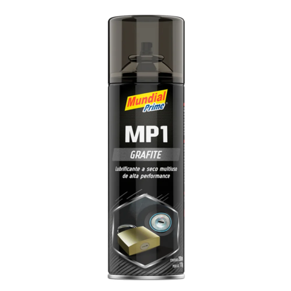 GRAFITE EM PO SPRAY, 200 ML - MUNDIAL PRIME