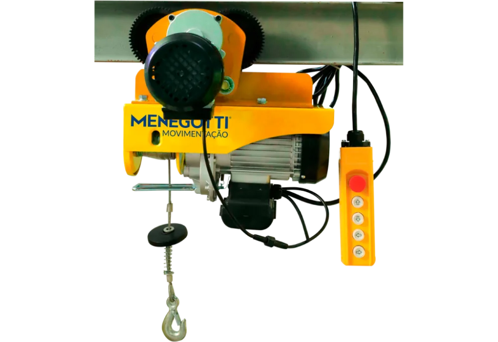 GUINCHO ELÉTRICO PRIME MGC 500|1000 KG  220V  MENEGOTTI