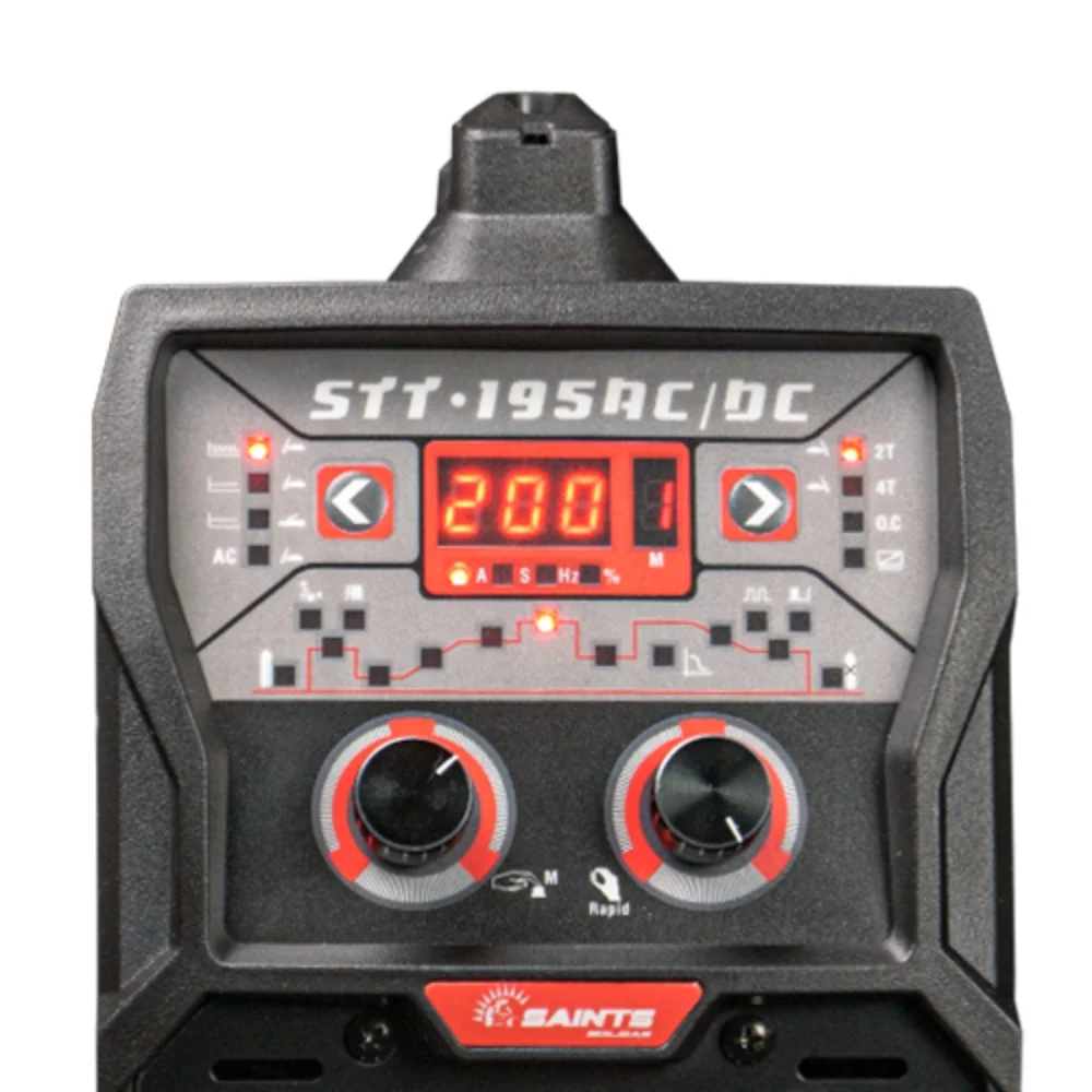 INVERSORA DE SOLDA TIG 195A AC/DC 220V STT195 - SAINTS