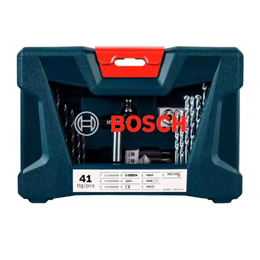 JOGO DE FERRAMENTAS V-LINE, COM 41 PECAS - BOSCH