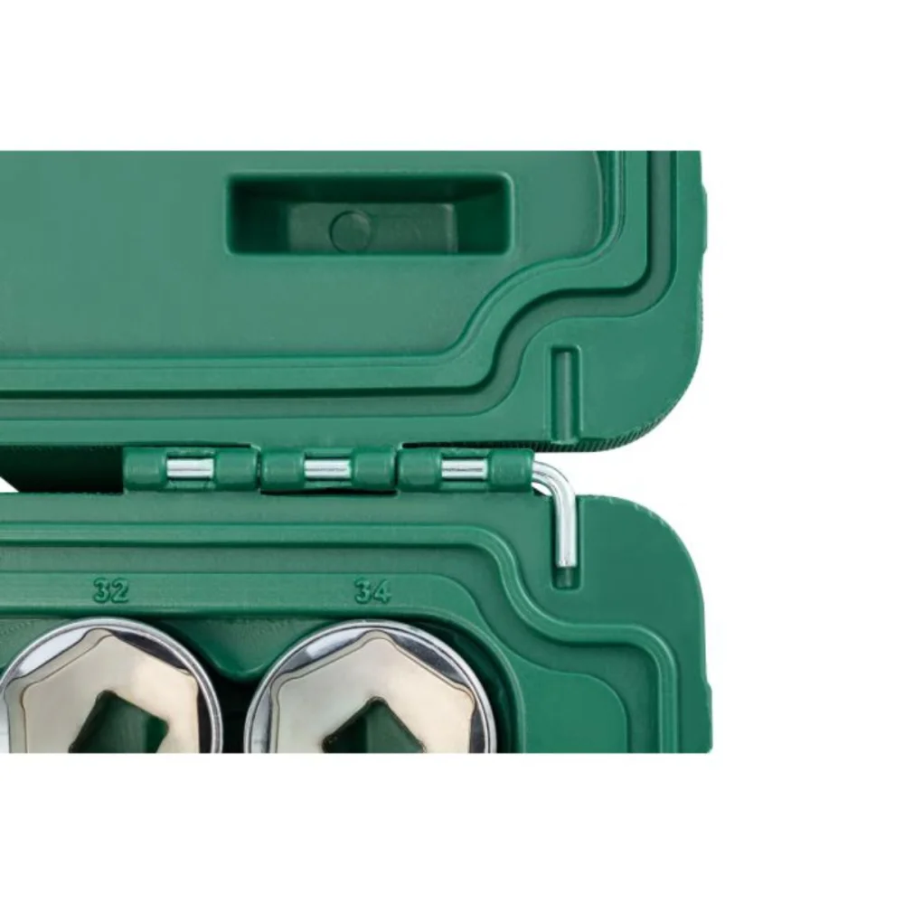 JOGO DE SOQUETES SEXTAVADO 1/2" ST09005SJ, C/ 23 PÇS - SATA