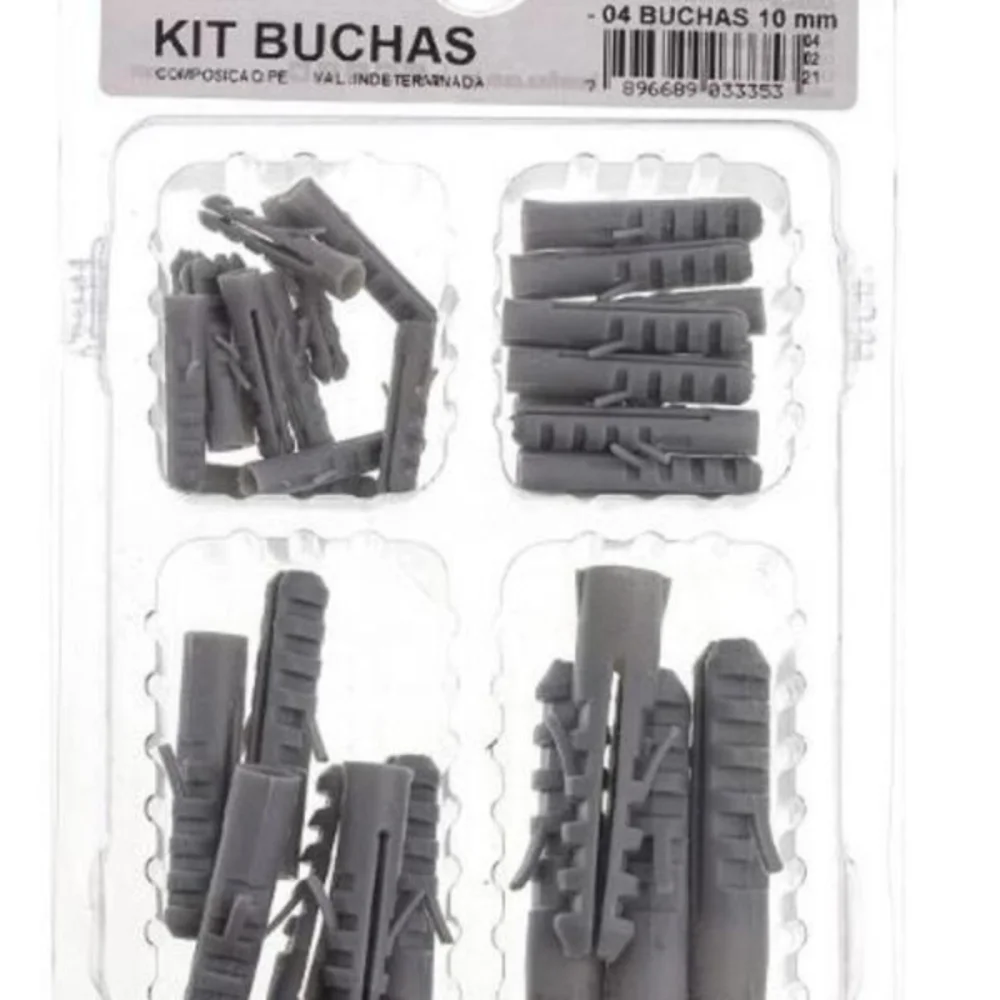 KIT DE BUCHAS COM 32 UNIDADES - BEMFIXA