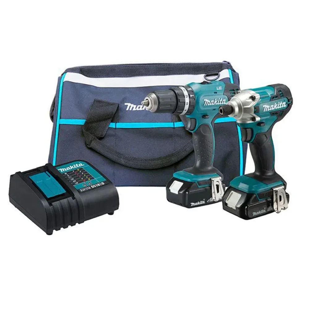 KIT FURADEIRA E PARAFUSADEIRA 18V DLX2336SYX - MAKITA