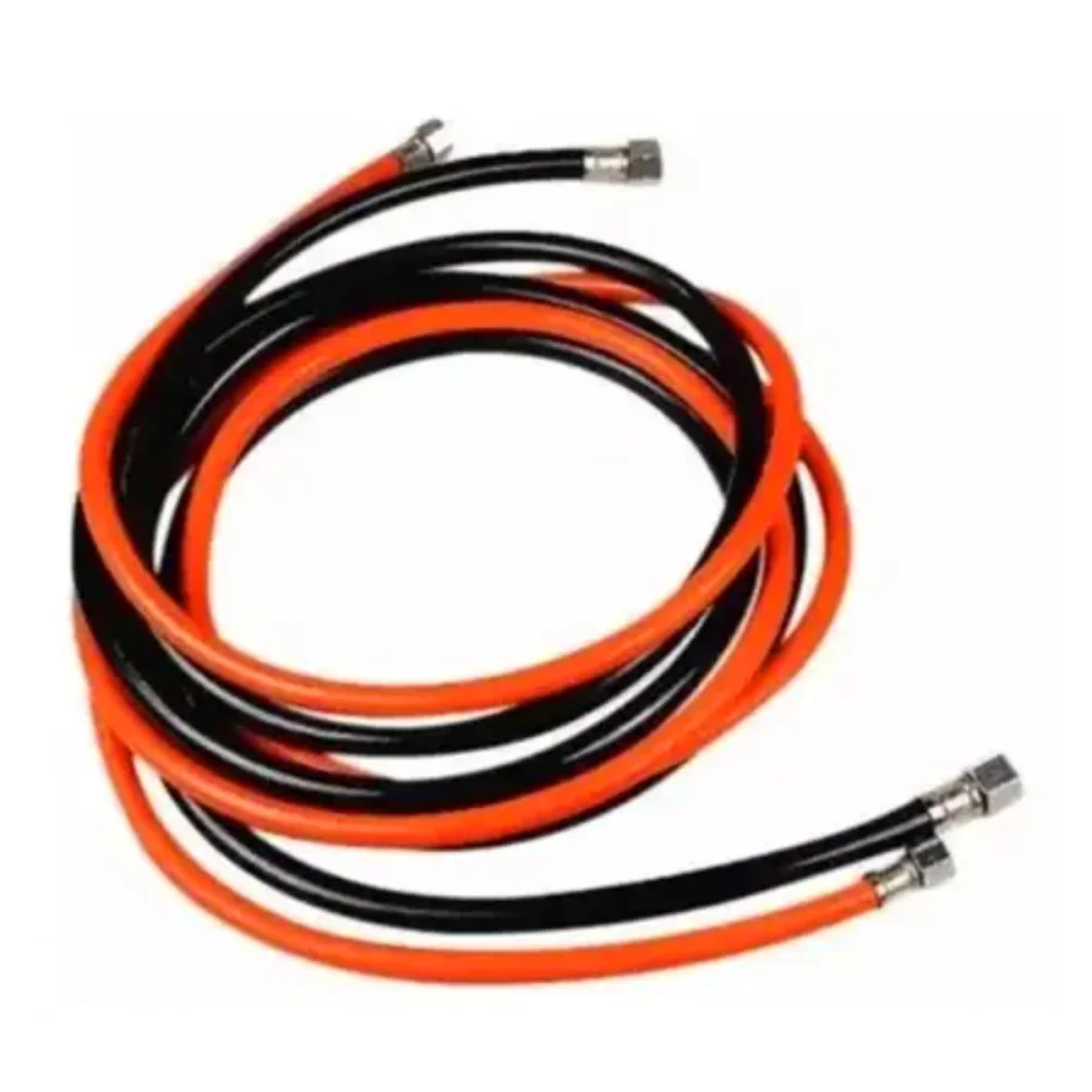 KIT MANGUEIRAS P/ TANQUE PINTURA 5M PRETA E VEMELHA PRO585M - LDR2