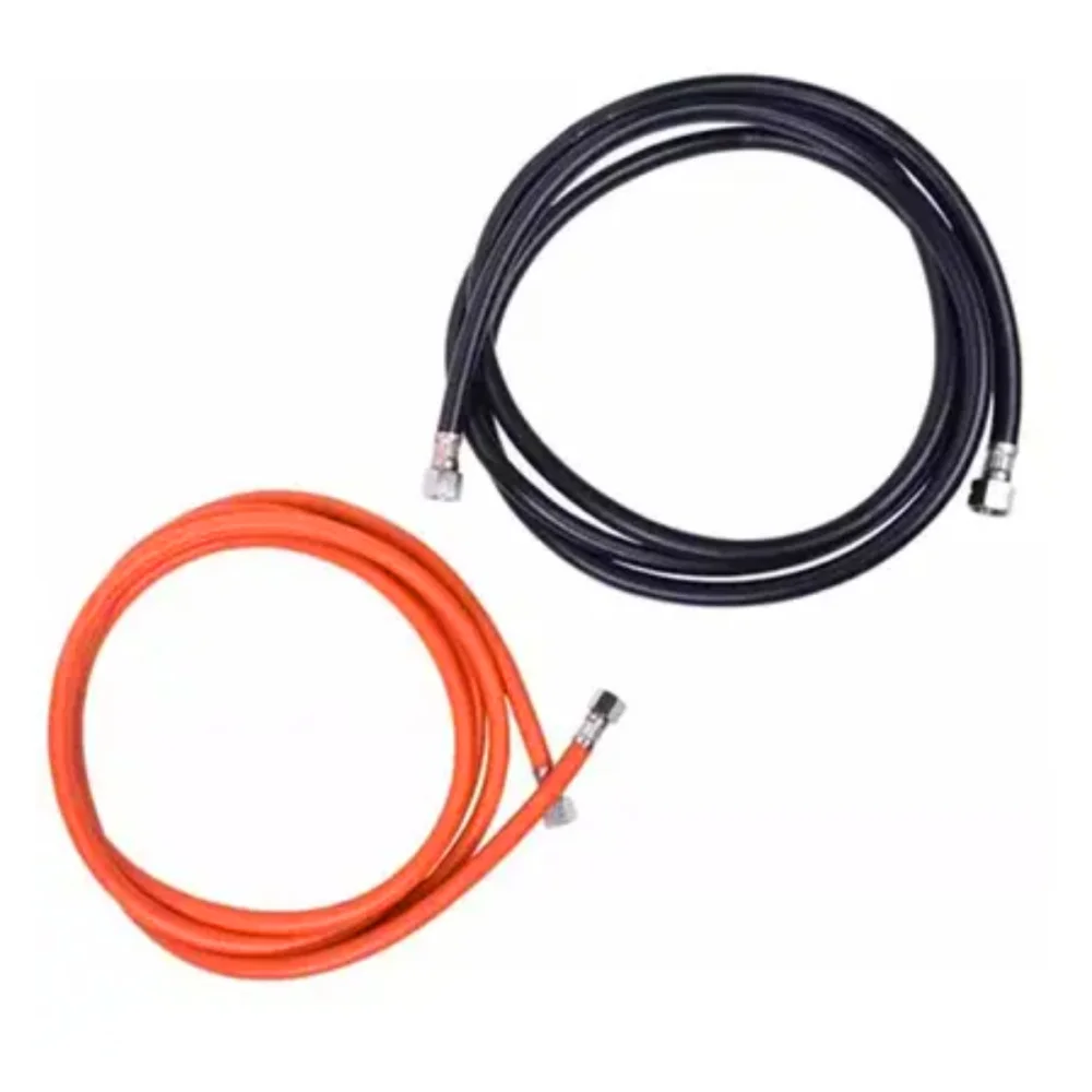 KIT MANGUEIRAS P/ TANQUE PINTURA 5M PRETA E VEMELHA PRO585M - LDR2