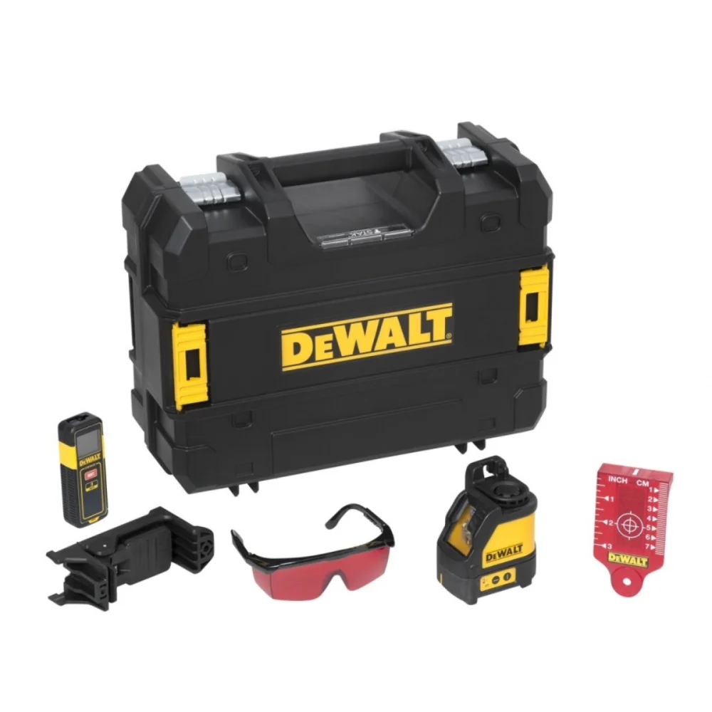 KIT NÍVEL LASER E TRENA LASER 20M DW0886K - DEWALT