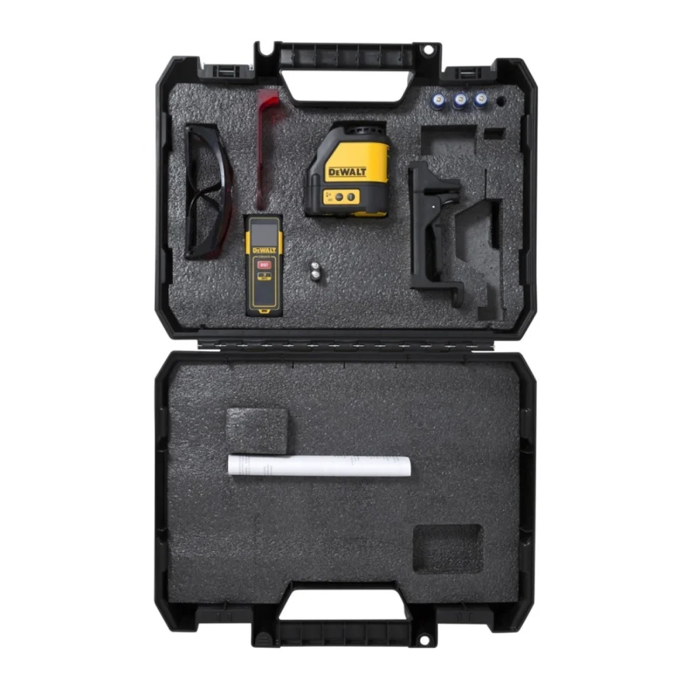 KIT NÍVEL LASER E TRENA LASER 20M DW0886K - DEWALT