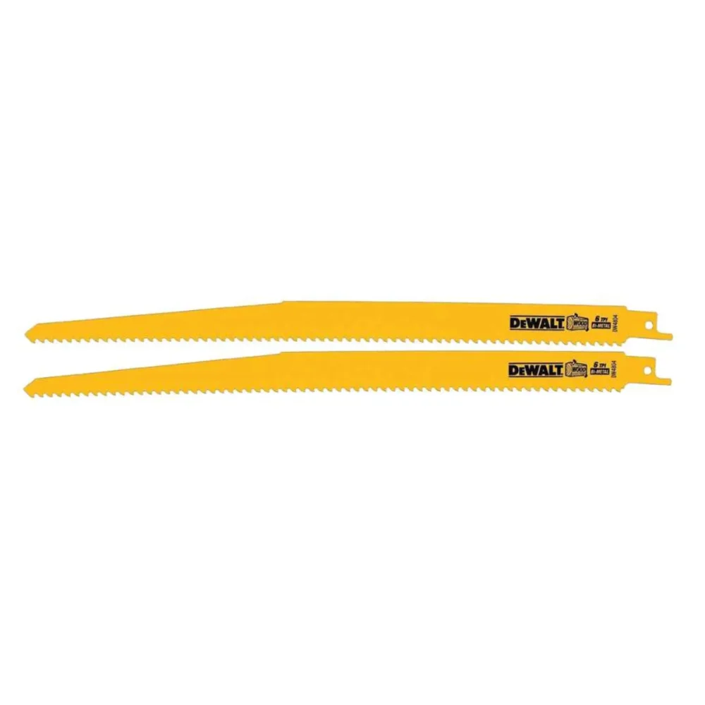 LAMINA DE SERRA SABRE 12" PARA MADEIRA, COM 2 PECAS, DW4804-2 Z - DEWALT