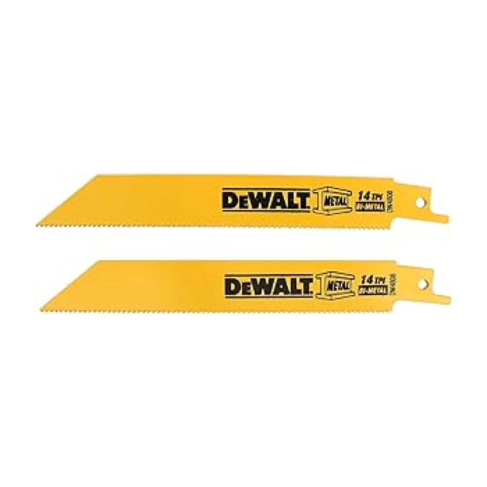 LAMINA DE SERRA SABRE  6" PARA METAL, COM 2 PECAS, DW4808-2 - DEWALT