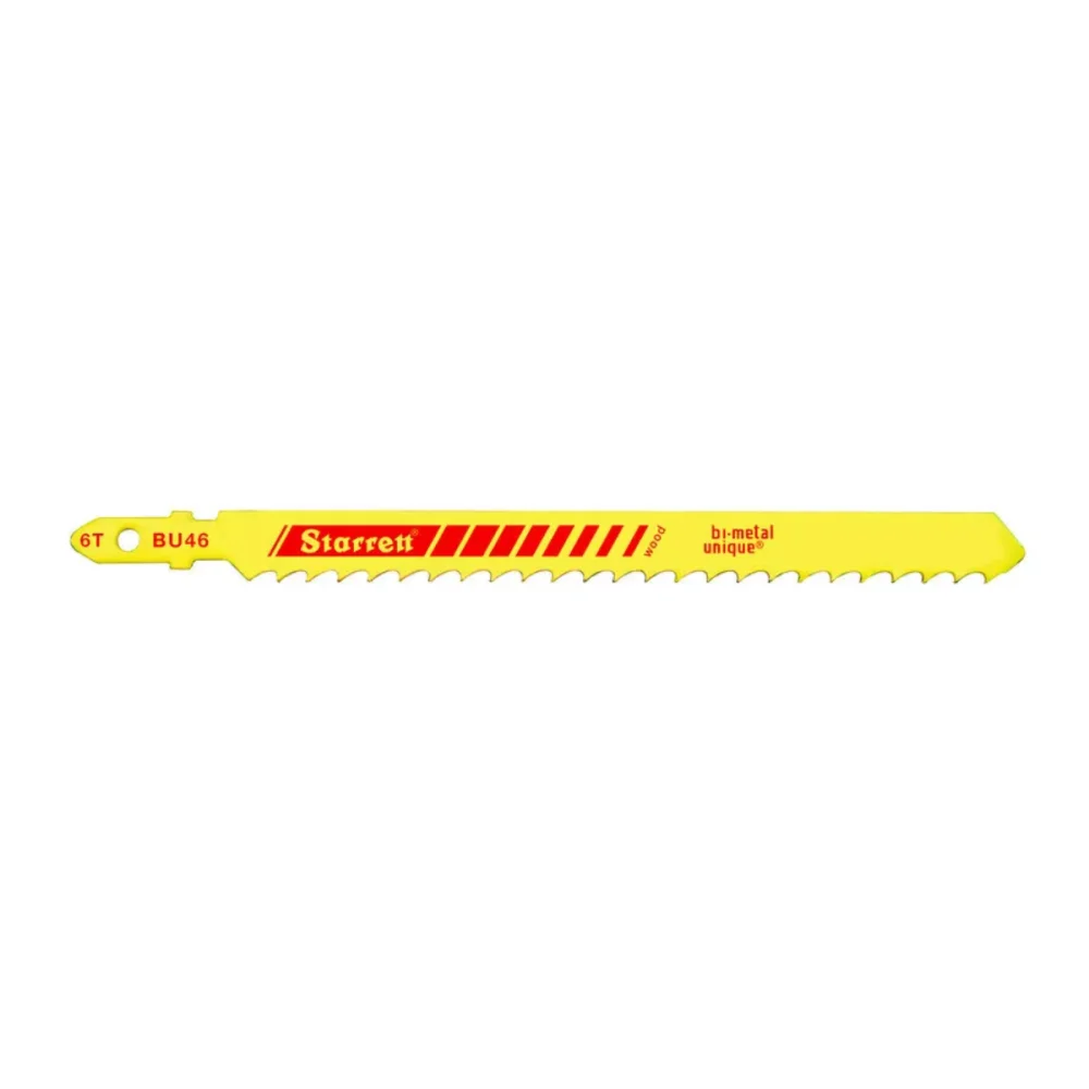 LÂMINA DE SERRA TICO TICO BIMETAL, 100 MM, 6 DENTES, C/ 6 PCS, BU46 - STARRETT