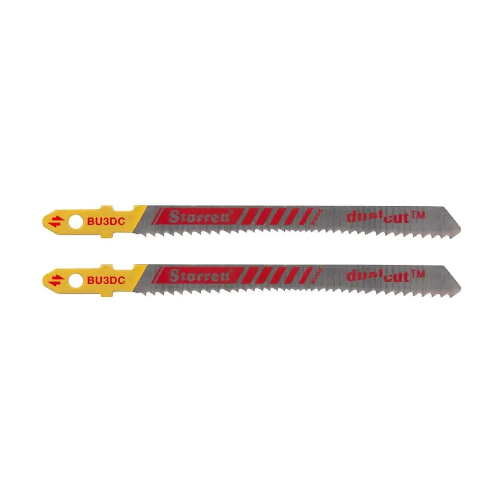 LÂMINA DE SERRA TICO TICO PARA METAL, COM 2 LÂMINAS, BU3DC-2 - STARRETT