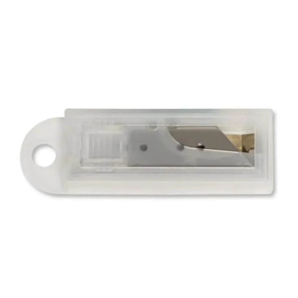 LÂMINA PARA ESTILETE TRAPEZOIDAL 19 X 60 MM, C/ 10 UN - SATA