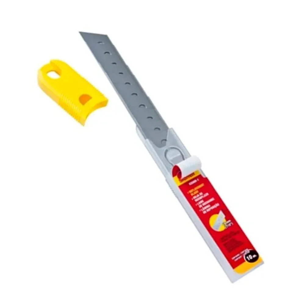 LÂMINAS PARA ESTILETE 18 MM LARGA C/ 10 PÇS KS06R-1 - STARRETT
