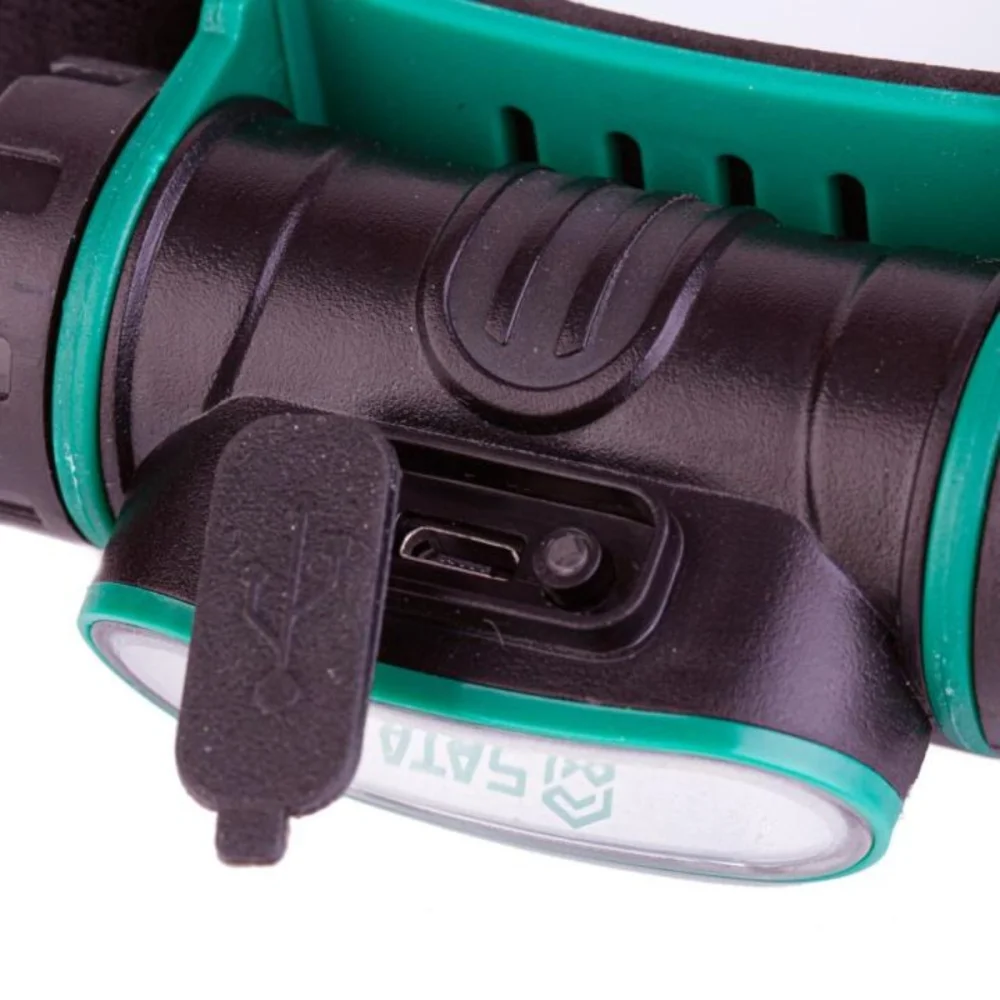LANTERNA PARA CABEÇA RECARREGÁVEL DE 150LM ST90716 - SATA