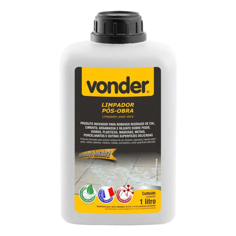 LIMPADOR POS-OBRA 1 LITRO - VONDER