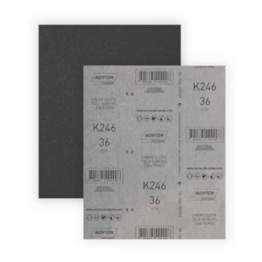 LIXA FOLHA FERRO K246 GRÃO  36 - NORTON