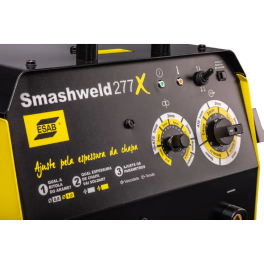 MÁQUINA DE SOLDA MIG/MAG 250A SMASHWELD 277X - ESAB