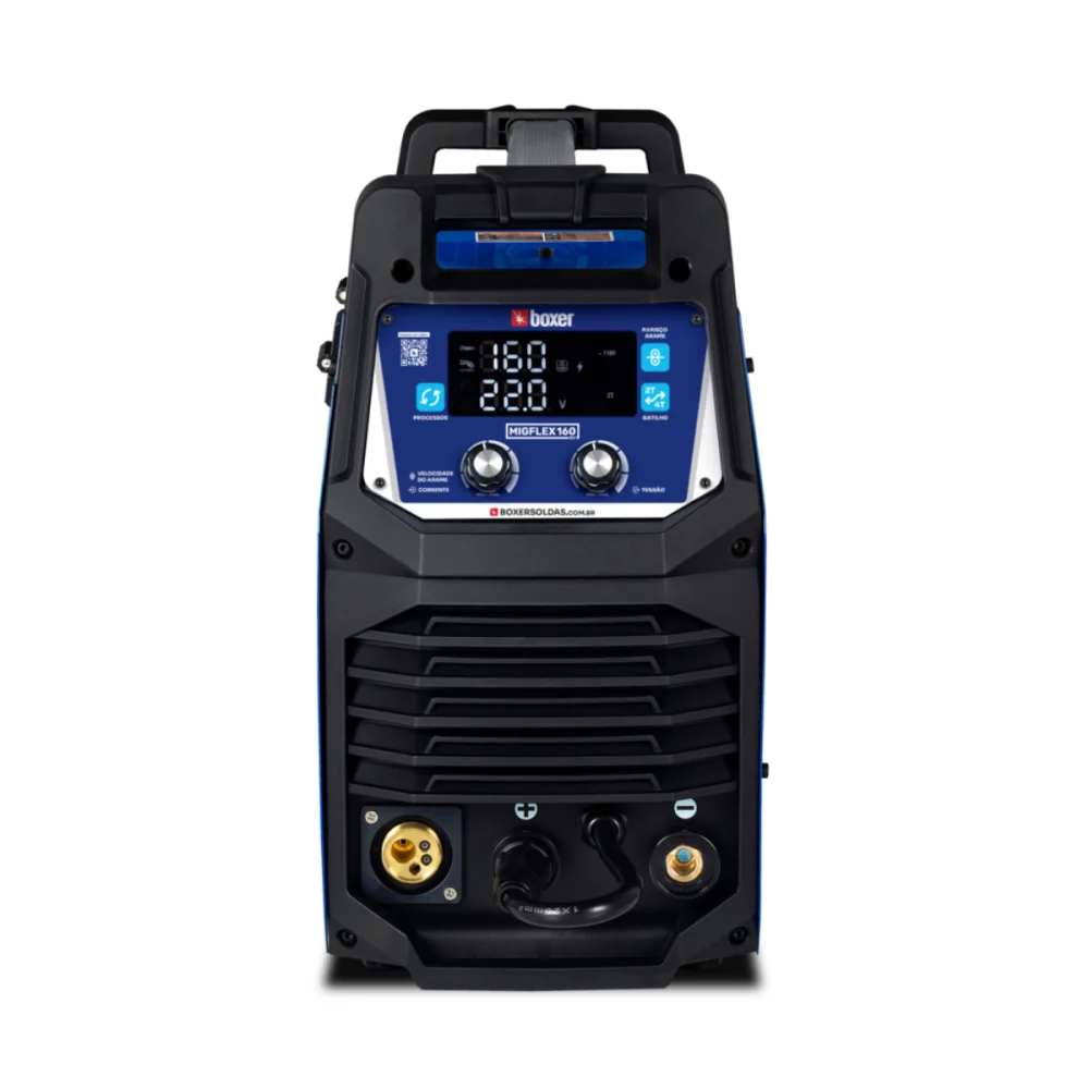 MÁQUINA DE SOLDA MULTI PROCESSO MIG FLEX 160 BIVOLT - BOXER